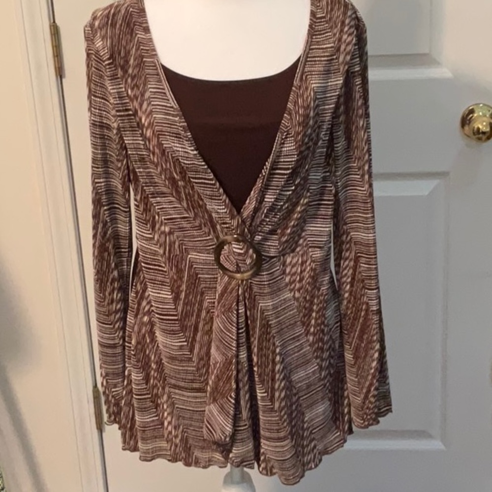 NICOLA TOP SIZE LARGE NWOT